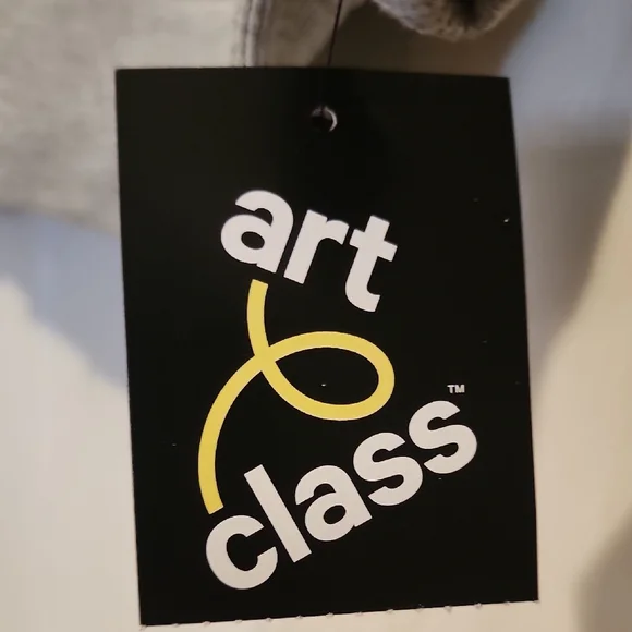 Art Class Gray Zip-Up Jacket Soft Minimalist Design - Picture 3 of 5